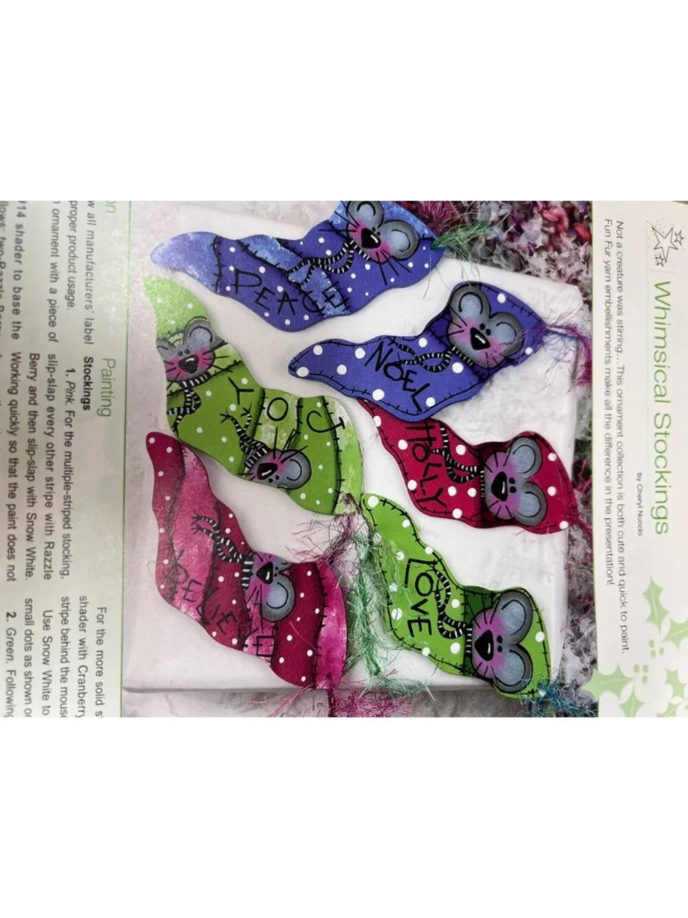 PaintWorks Christmas Ornaments Magazine Holiday 2012 100+ Designs Glass & Wood